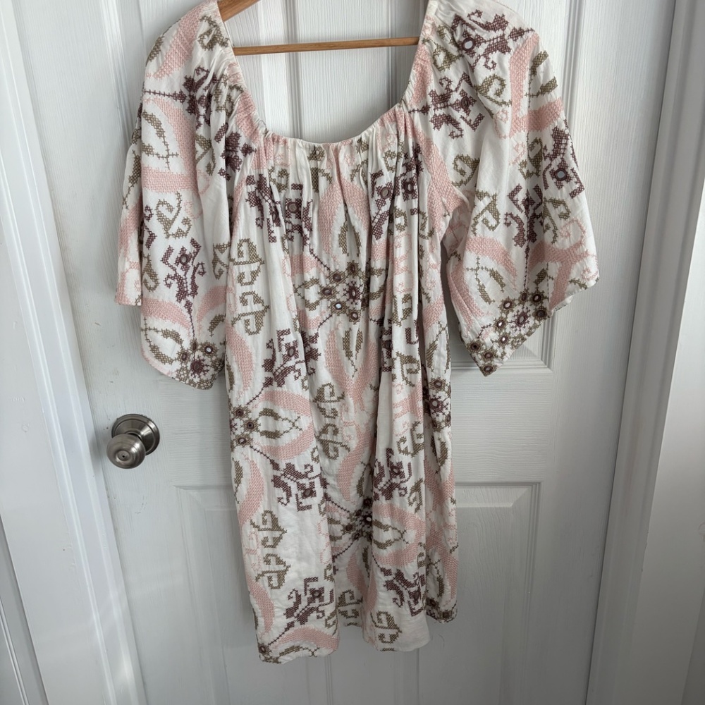 Figue Printed Mini Dress (XS)
